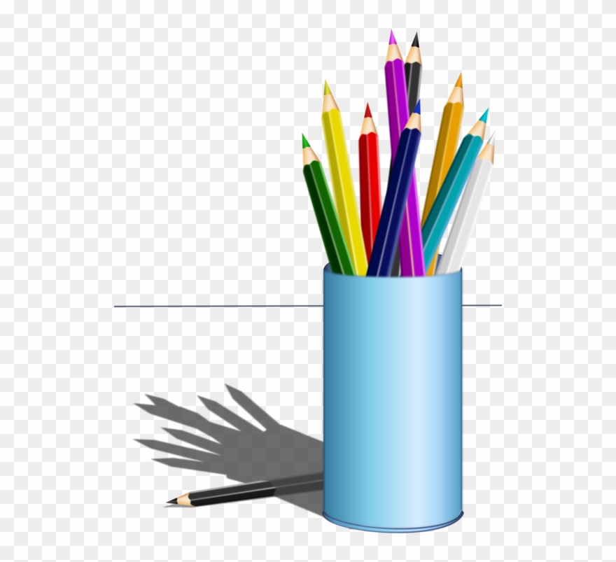 Colored Pencil Paper Coloring Book Pens - Teachers Day Status In Hindi Clipart
