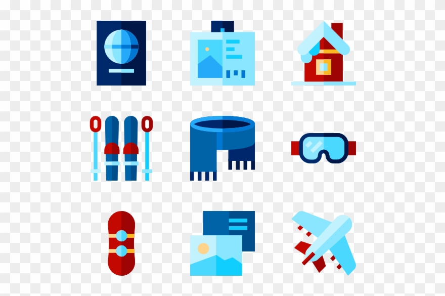 Winter Travelling - Winter Clipart