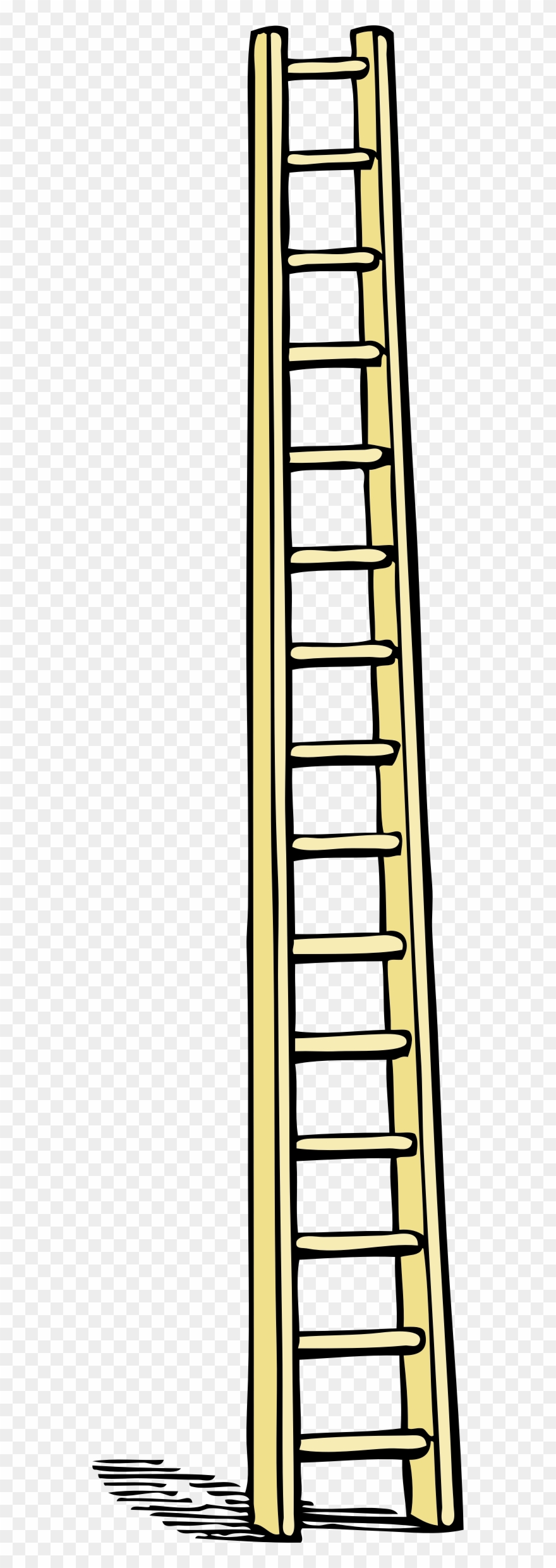Big Image - Ladder Clip Art - Png Download