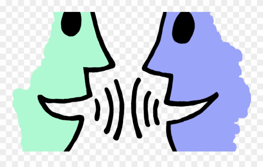 Conversation Clipart Conversation Spanish - People Talking - Png Download