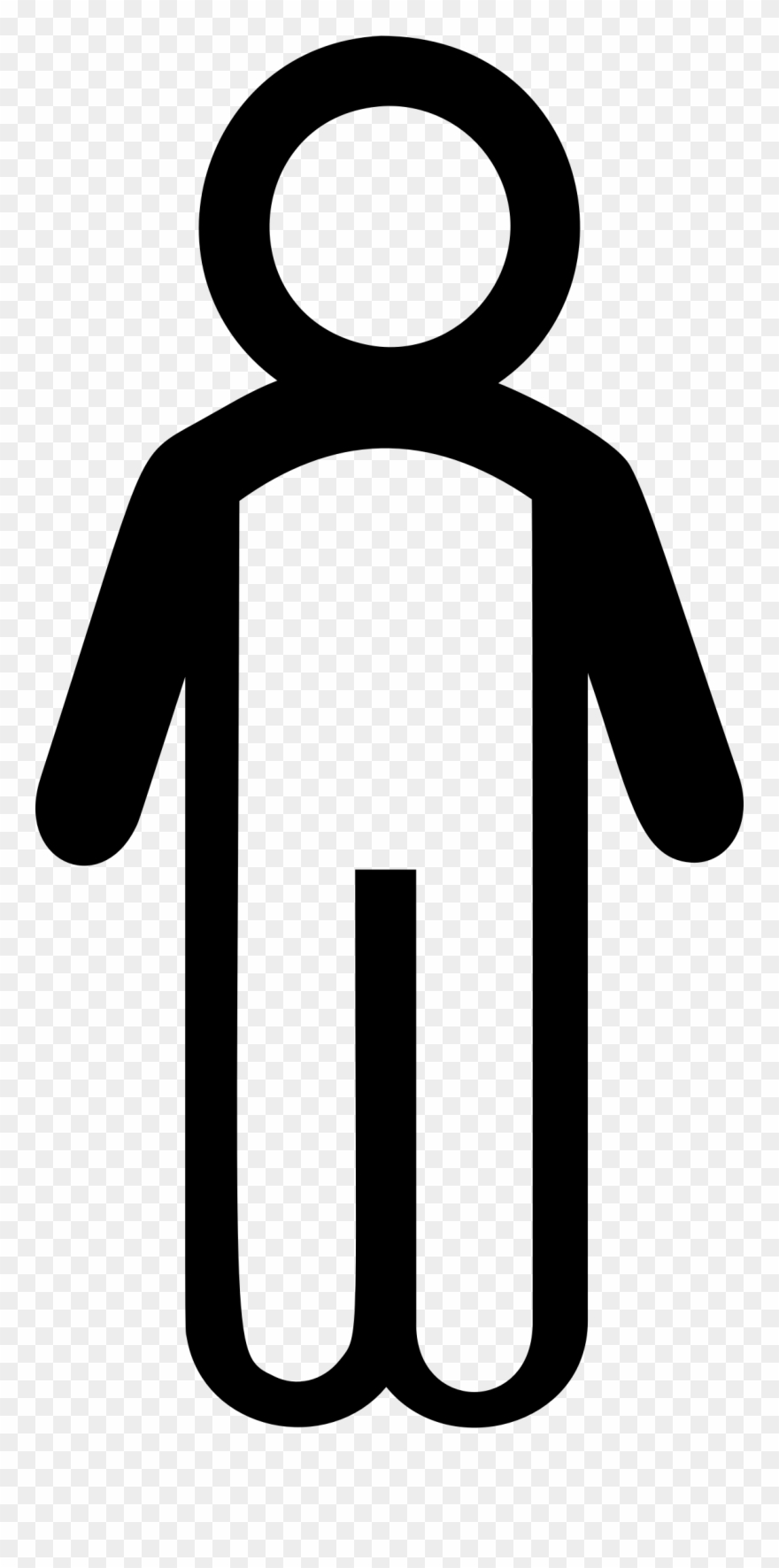 Big Image - Clip Art Human Figure - Png Download