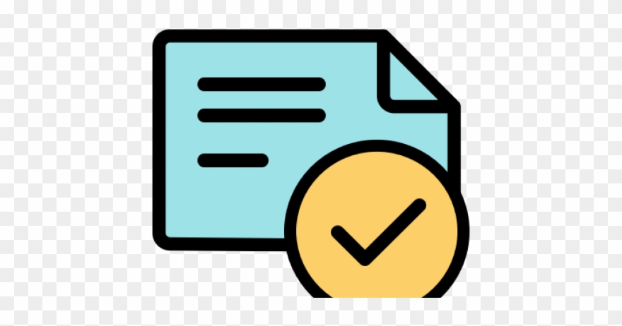 Tax Clipart Household Income - Hand Document Icon - Png Download