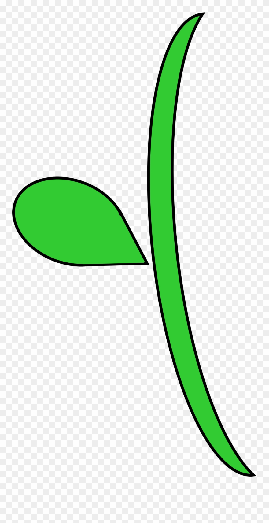 Clip Art Flower Stem - Png Download