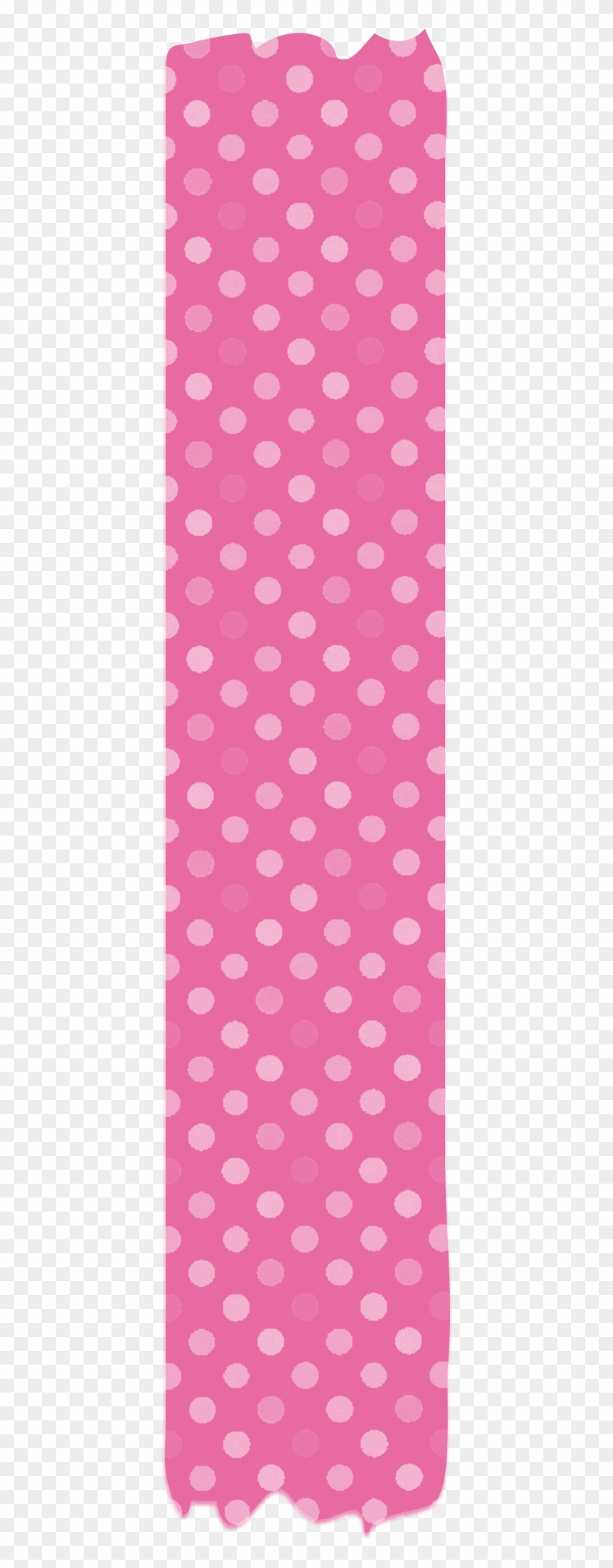 Clear Tape Cliparts - Polka Dot - Png Download