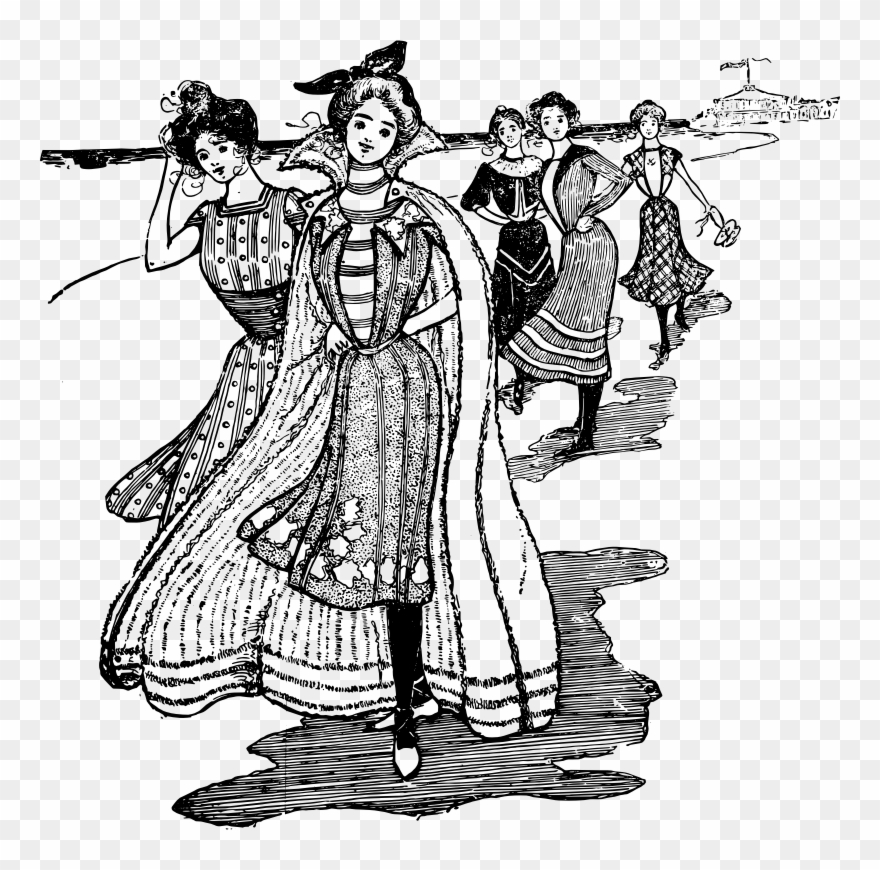 Dress Swimsuit Computer Icons Woman Clothing - Openclipart Commercial Use Beach - Png Download