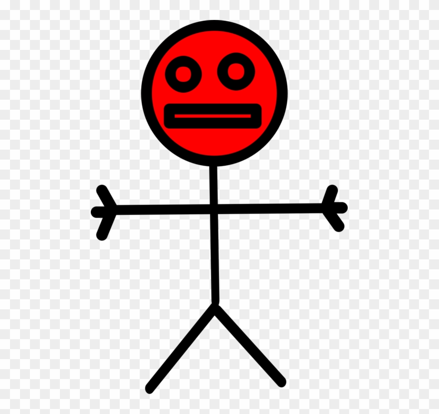 Stick Figure Drawing Computer Icons Line Art Cartoon - Stokpoppetje Png Clipart