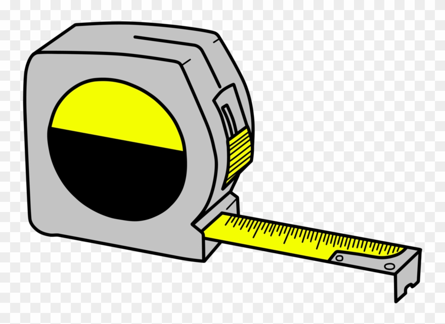 Free Tape Cliparts - Tool Tape Measure Clipart - Png Download