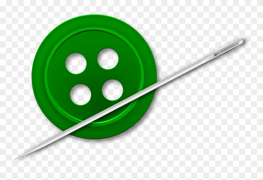 Hand Sewing Needles Sewing Machine Needles Cc0 Lisenssi - Sewing Thread And Needle Png Hd Clipart