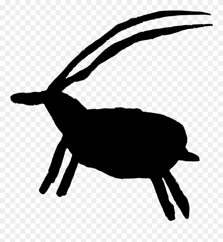 Petroglyph Rock Art Cave Painting Stick Figure - Petroglyphs Clipart - Png Download