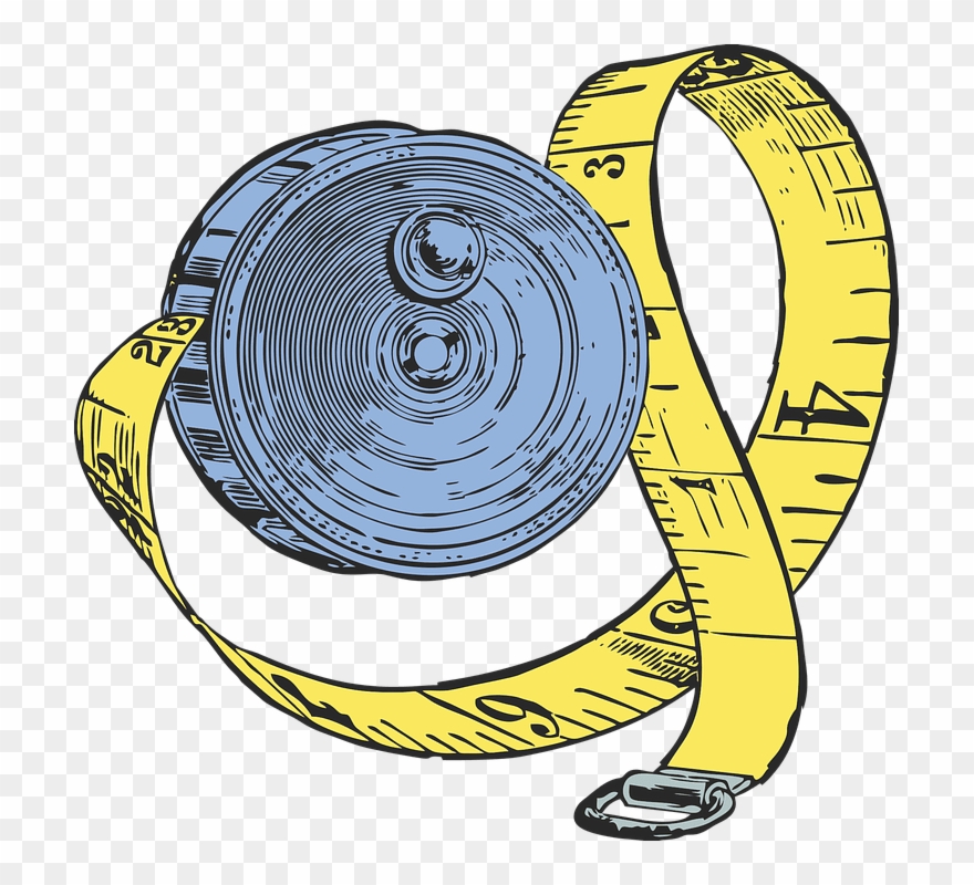 Tools And Parts - Dibujos De La Cinta Métrica Clipart