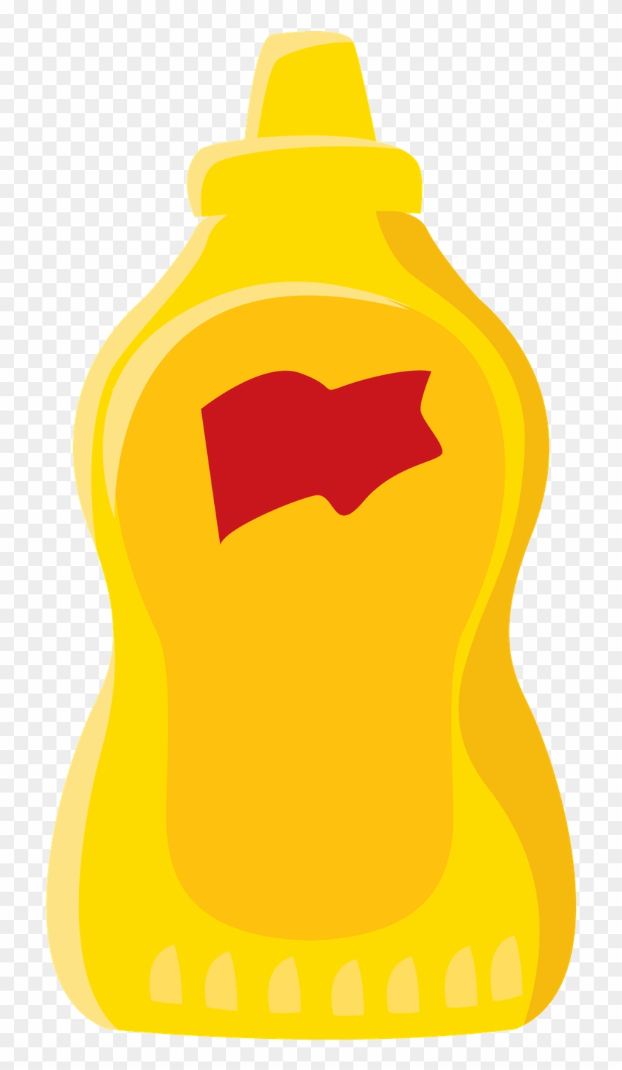 Pizza Clipart Summer - Mustard Bottle Clip Art - Png Download