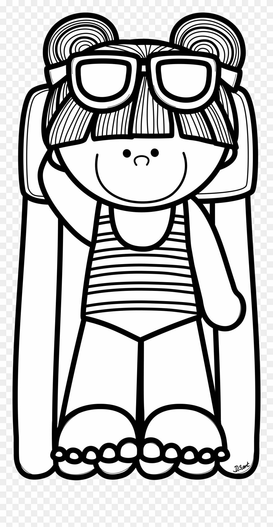 *✿* Crealo Tu *✿* - Summer Clipart For Coloring - Png Download