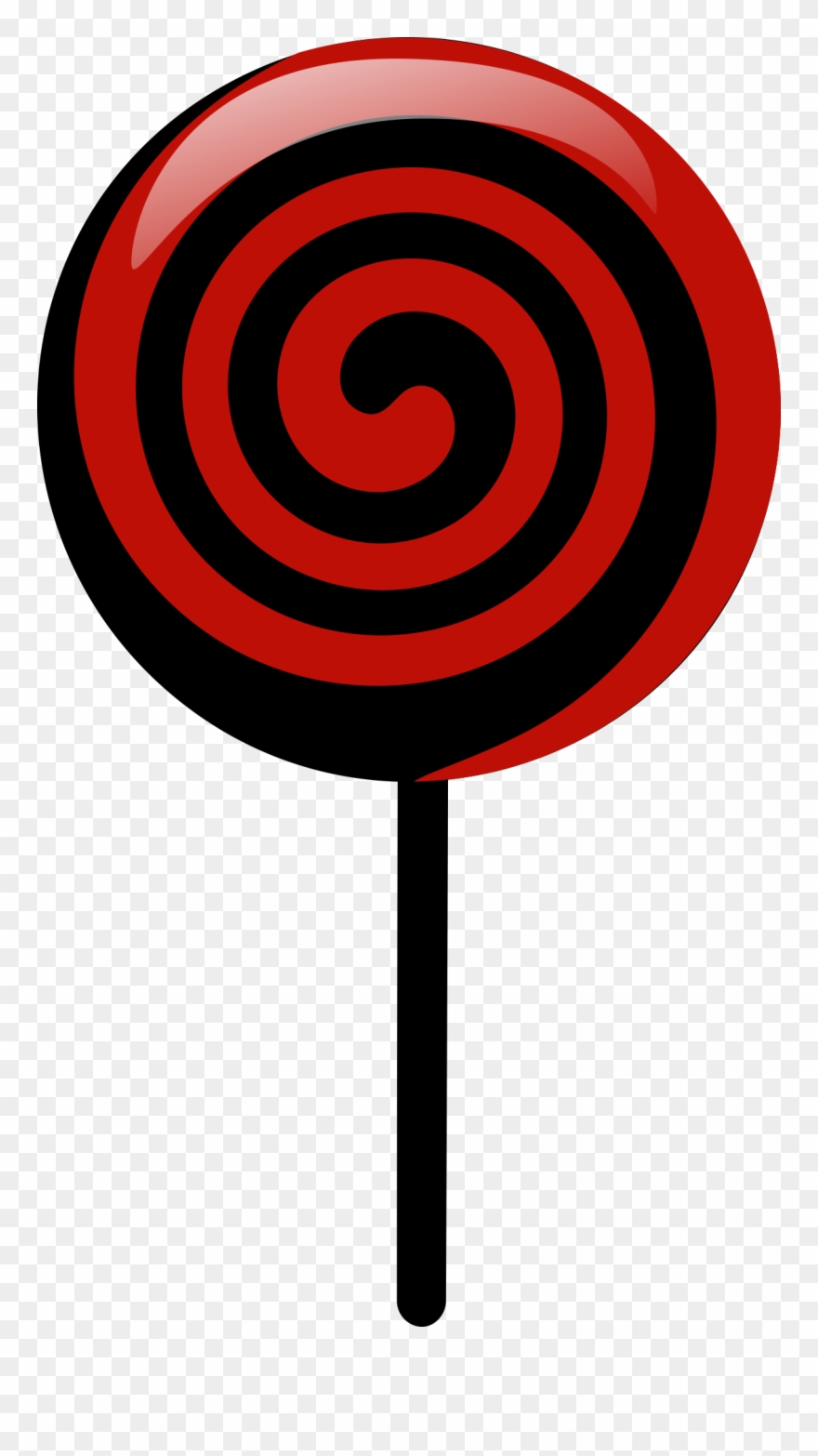 Pin By Kimberly Frances On Felt Holidays/ Easter, Halloween, - Halloween Lollipop Clipart - Png Download
