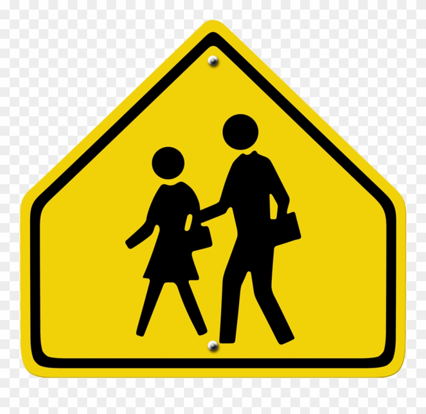 📌✐🍎Ꭶcɧơơℓ🍎✐📌 School Zone Sign, Directional Signs, - Road Sign School Zone Clipart