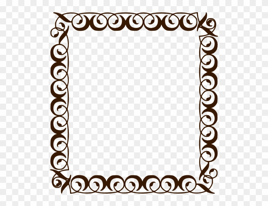 Candy Bar Clipart Top - Page Decorative Borders - Png Download