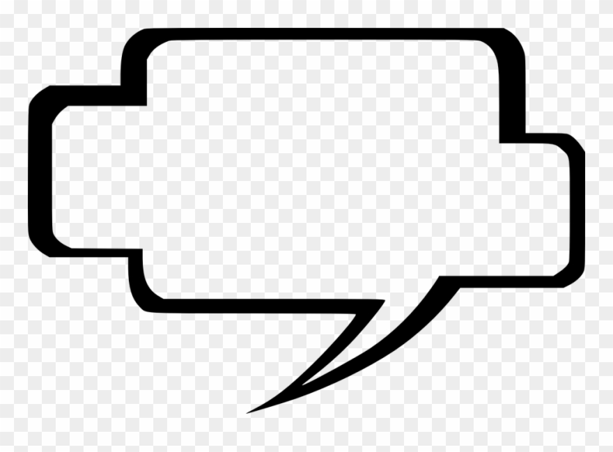 Pix For Word Bubble Clipart Png - Comic Text Box Png Transparent Png
