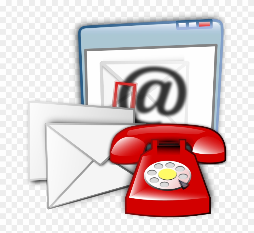 Like Us On Facebook - Contact List Clip Art Free - Png Download