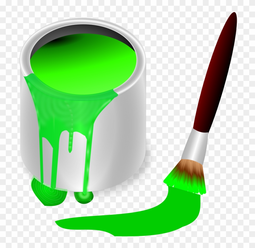 Free Clipart Color Bucket Green Frankes Rh 1001freedownloads - Green Paint Bucket Clipart - Png Download