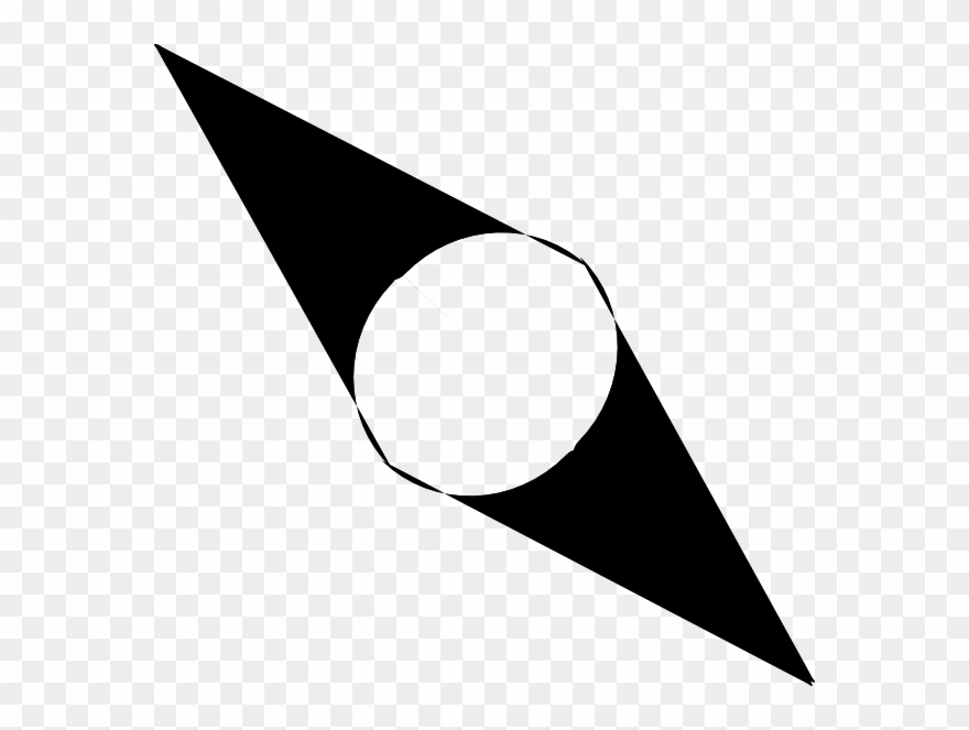 Compass Needle Clip Art - Flecha De Brujula Png Transparent Png