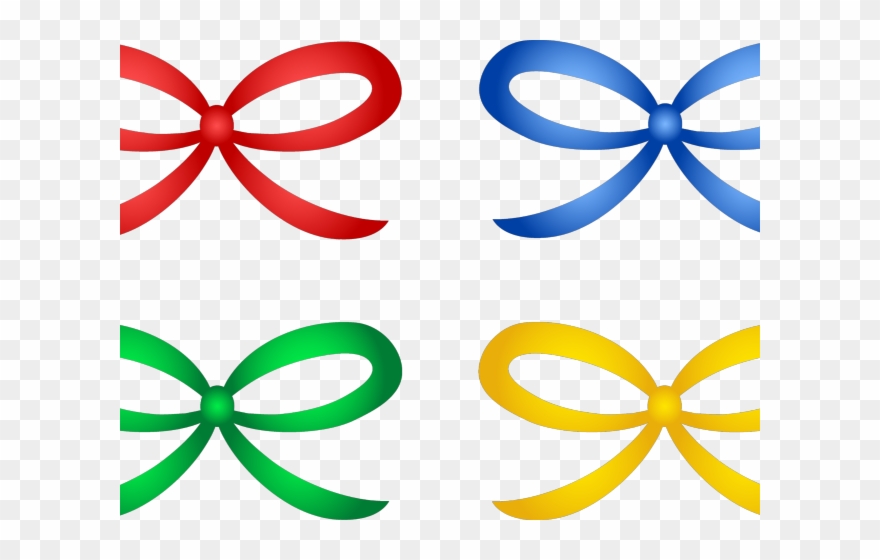 Sweet Clipart Birthday - Ribbon Bow Clipart - Png Download