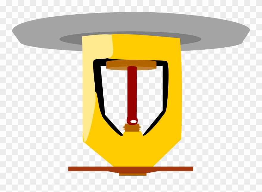 Big Image - Fire Sprinkler System Clipart