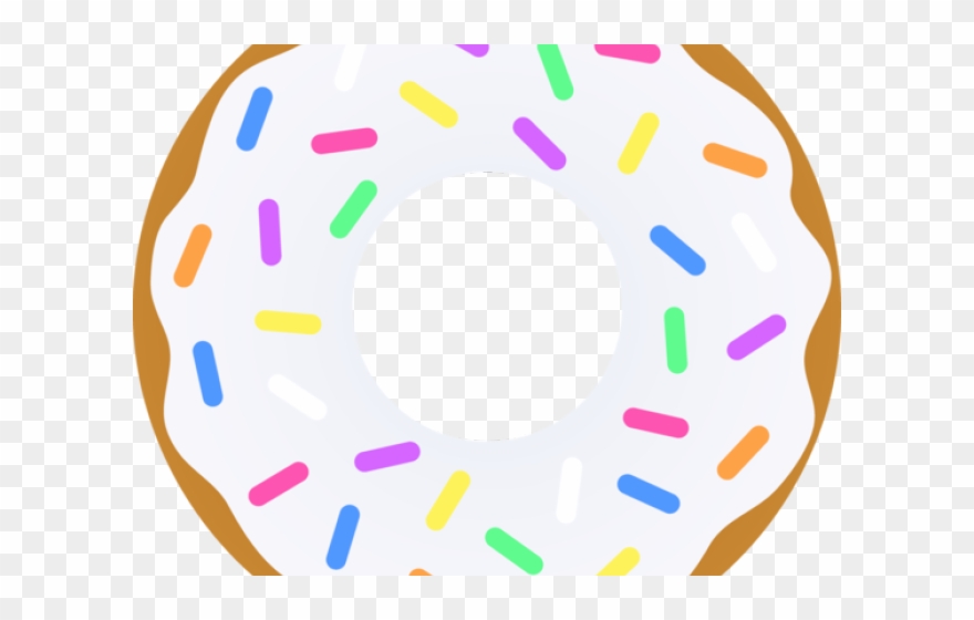 Doughnut Clipart Sweet - Clip Art - Png Download