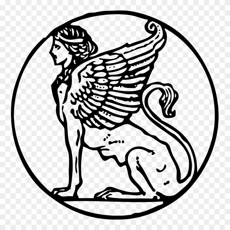 Sphinx Clip Art Download - Am I? By Zack Guido - Png Download