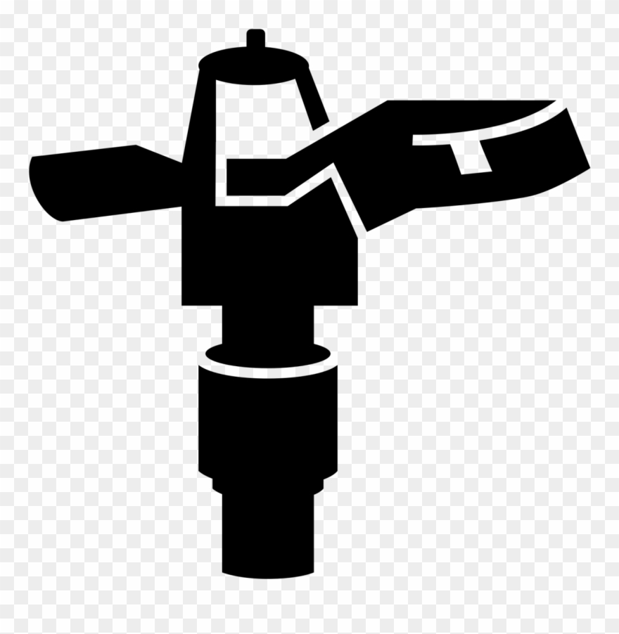 Repair Broken Sprinklers - Water Sprinkler Icon Png Clipart