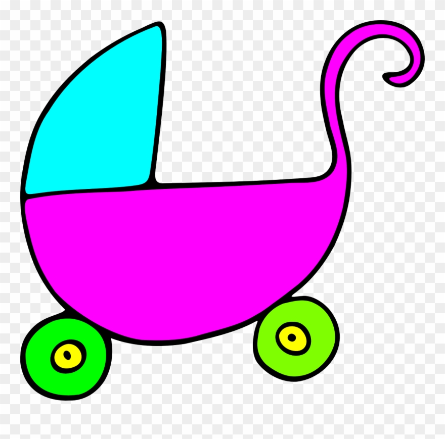 Pushchair Clip Art - Png Download