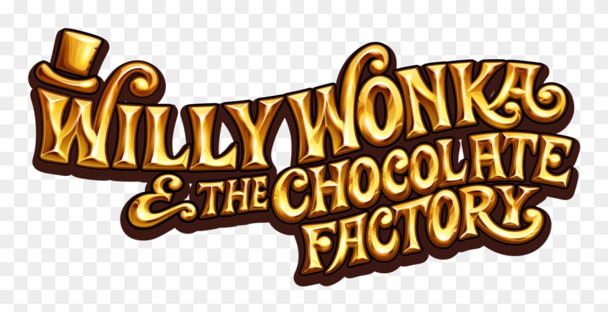 Candy Bar Clipart Cocoa - Willy Wonka Chocolate Factory Sign - Png Download
