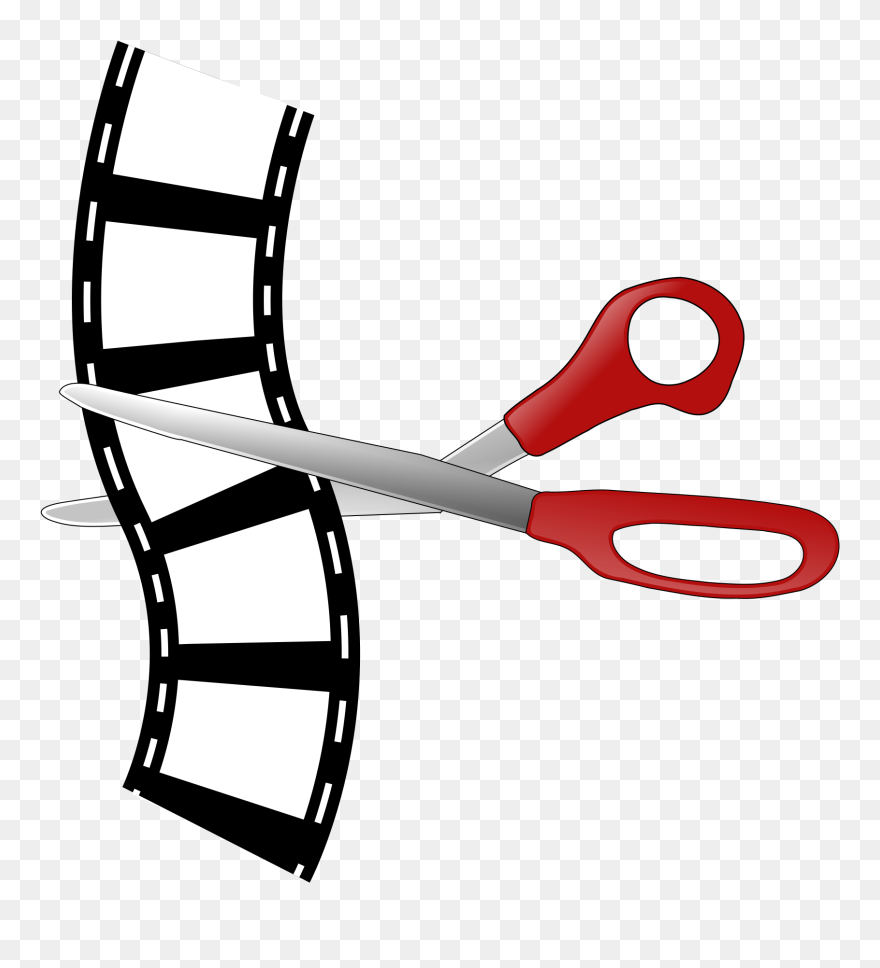 Clip Free Download Find Hollywood Video Editors - Film Roll Clip Art - Png Download