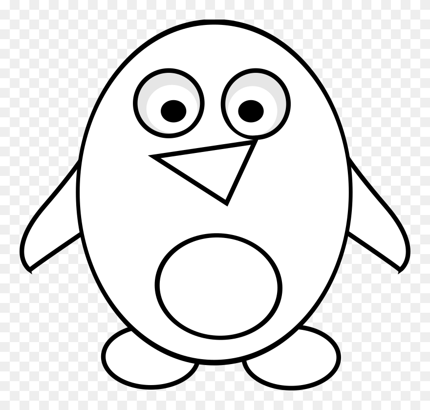 Subtraction Addition Worksheet Mathematics Adding And - Cute Penguin Clip Art Black And White - Png Download