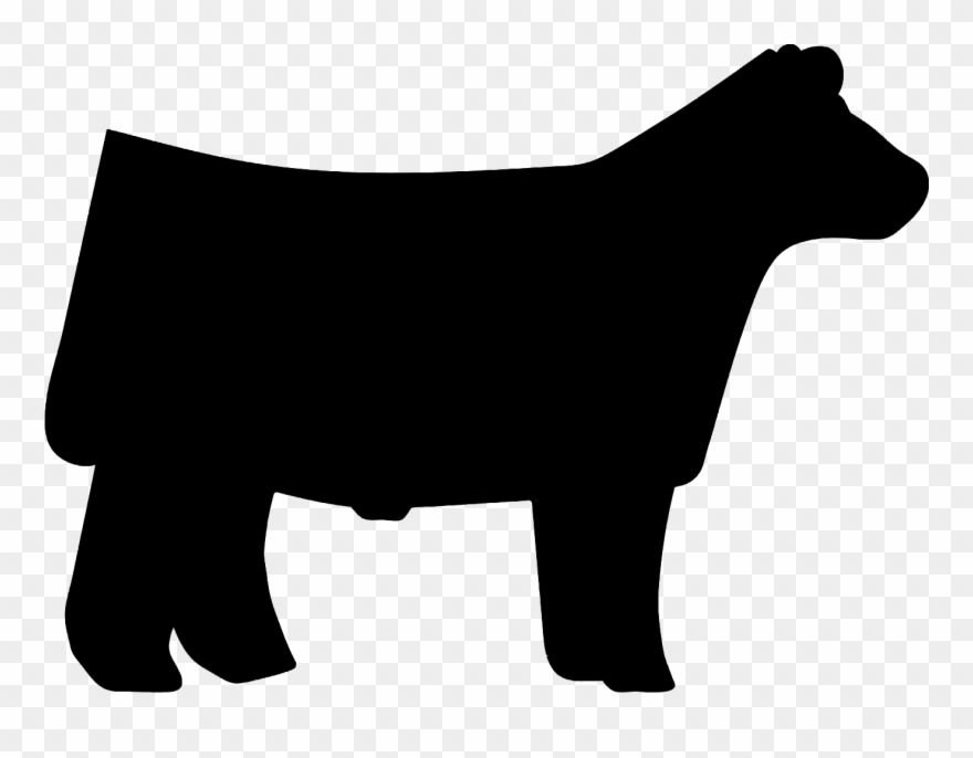 Pink Tribal Steer Design Brush Of Air&design House - Show Steer Clip Art - Png Download