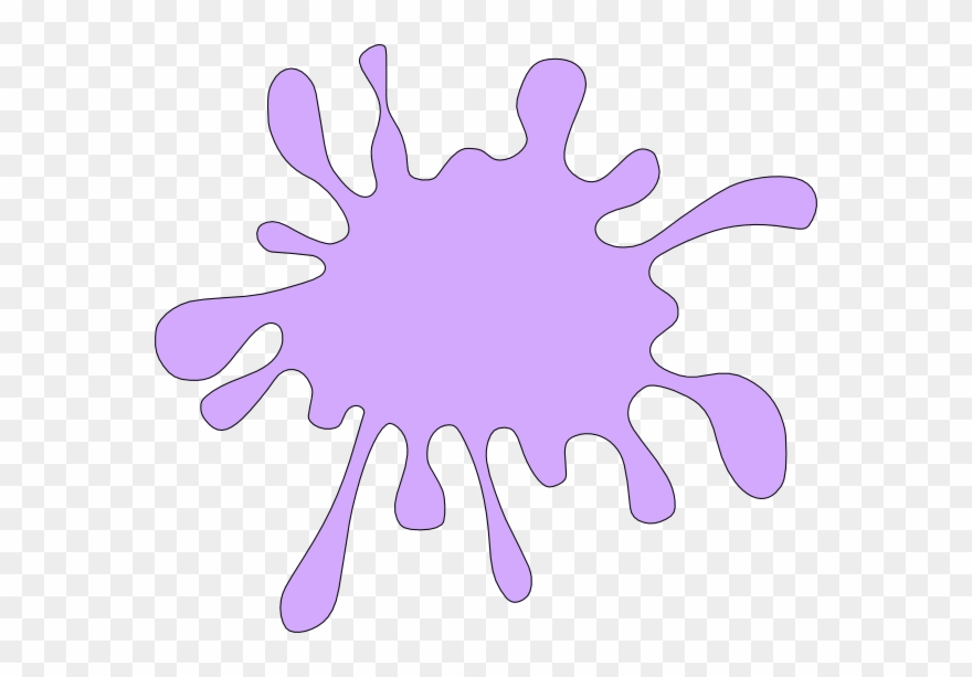 Green Paint Splatter Clipart - Png Download