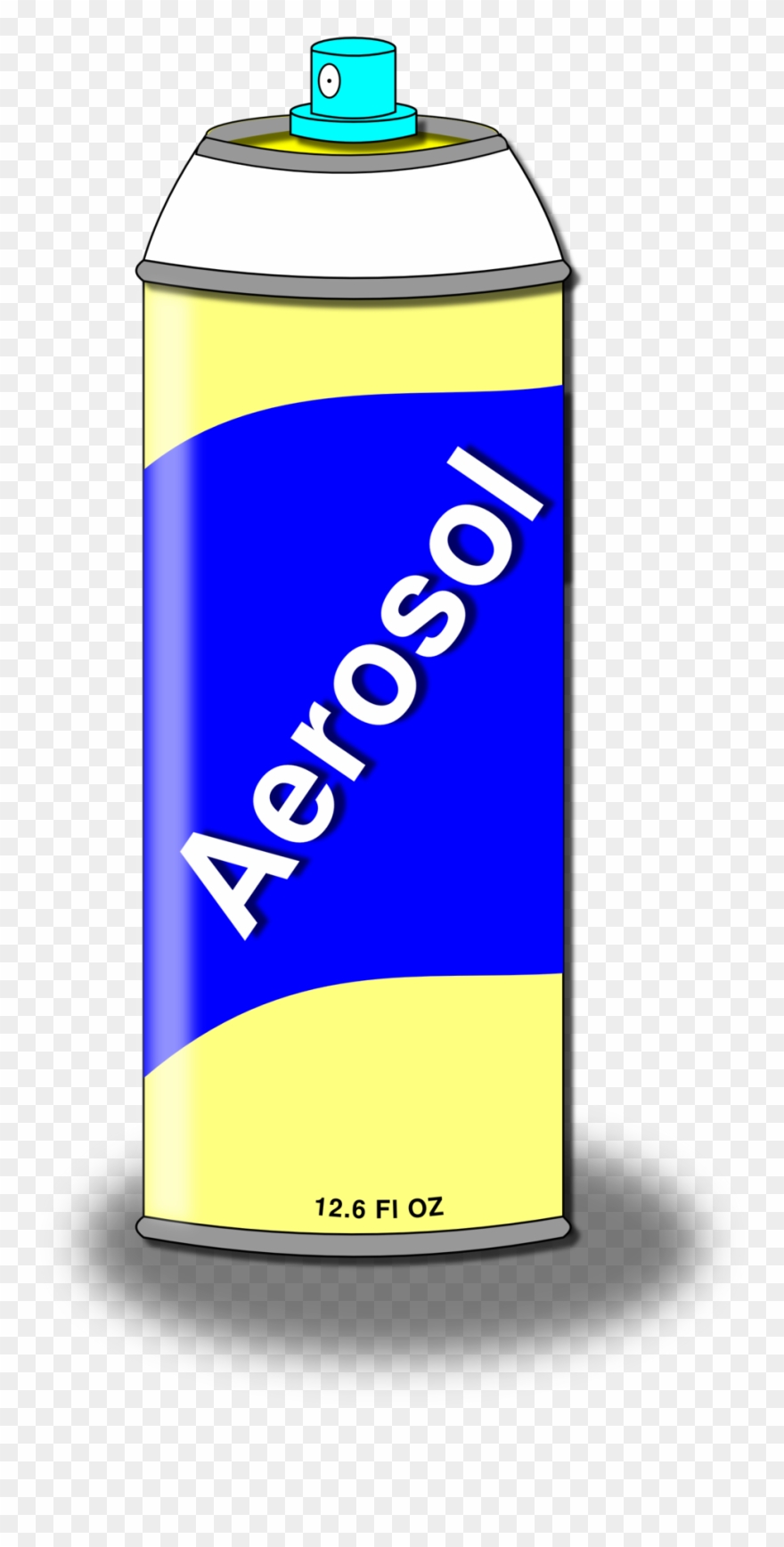 Aerosol Spray Can - Aerosol Can Clip Art - Png Download