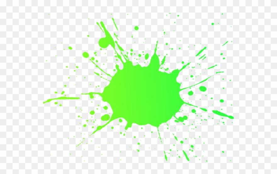 Paintball Party Clip Art Transprent Png Free - Green Paint Splatter Transparent