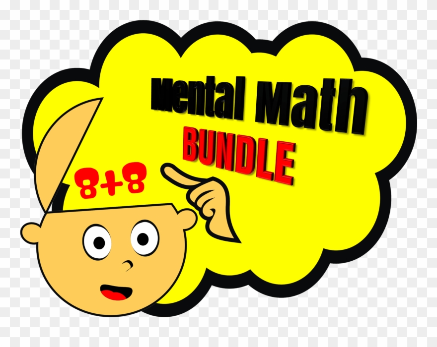 Clipart Math Subtraction - Mental Maths Clipart - Png Download