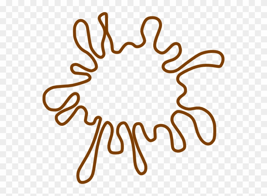 Clipart Black And White Paint Splatter - Png Download