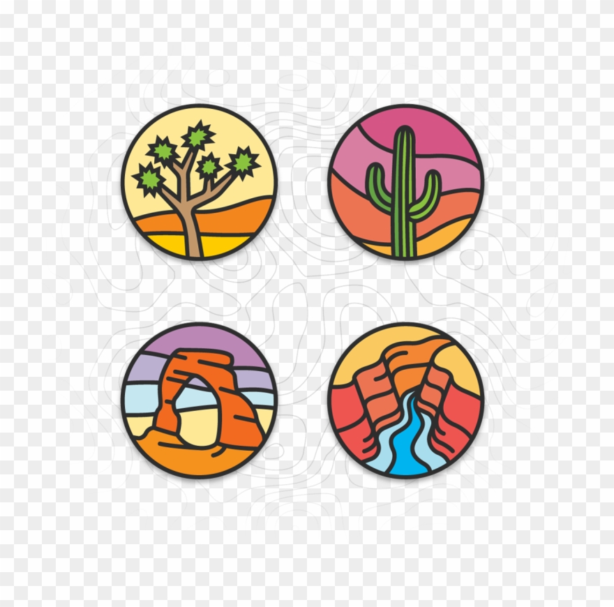 Staples Of The Southwest Patch/sticker Clipart
