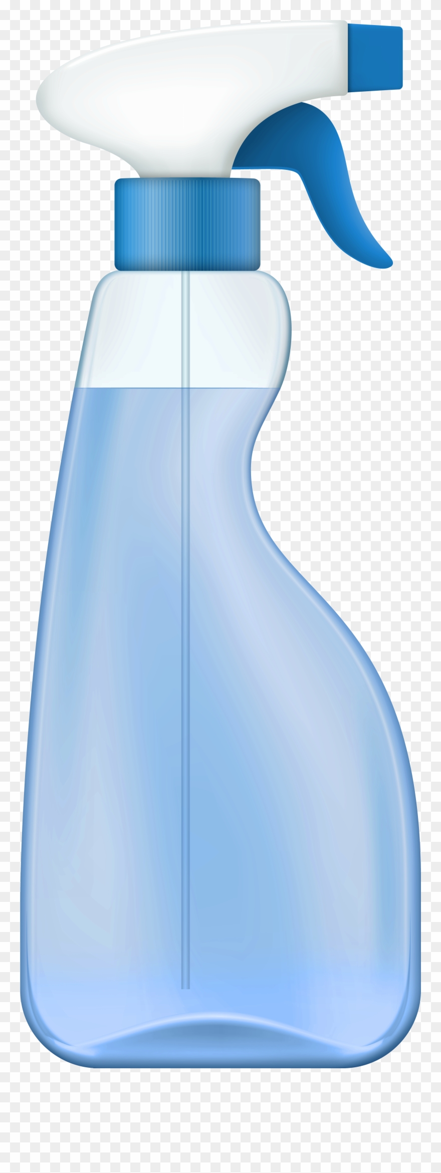 Blue Spray Cleaner Png Clip Art - Still Life Photography Transparent Png
