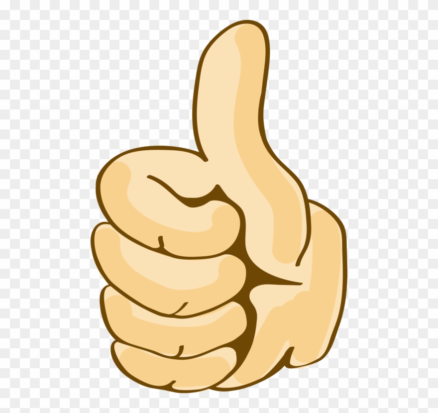 Thumb Signal Boomtown Garden Cafe Computer Icons Murad - Positive Clipart - Png Download