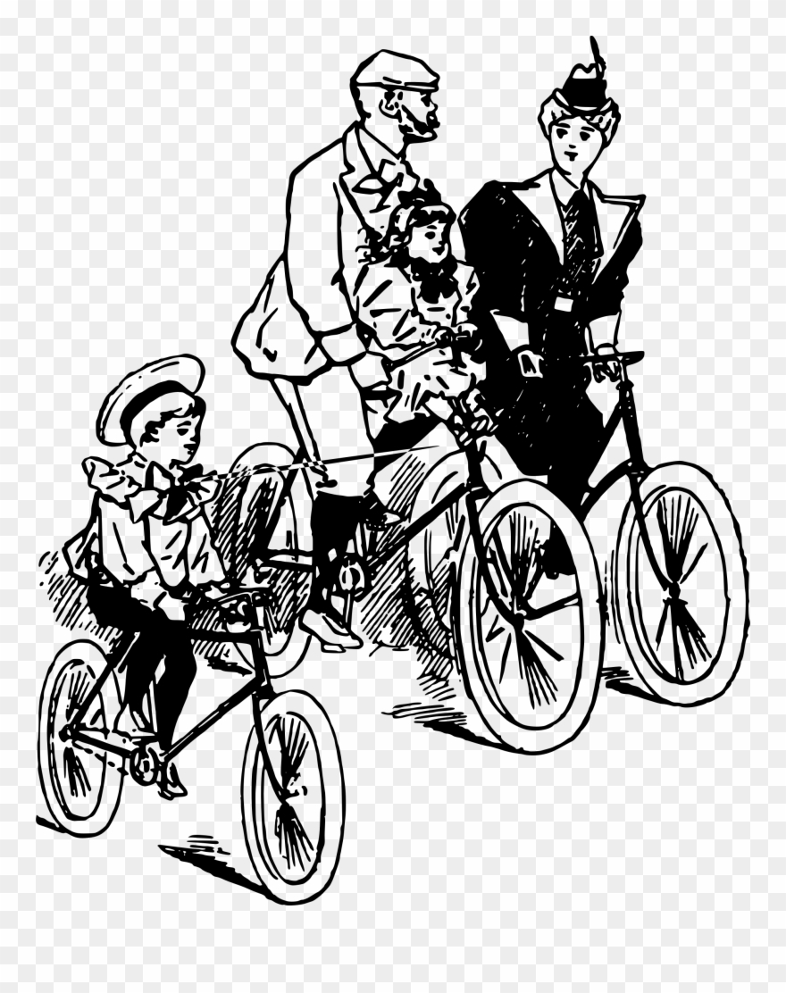 Bike Big Image Png - Family Cycling Clipart Png Transparent Png