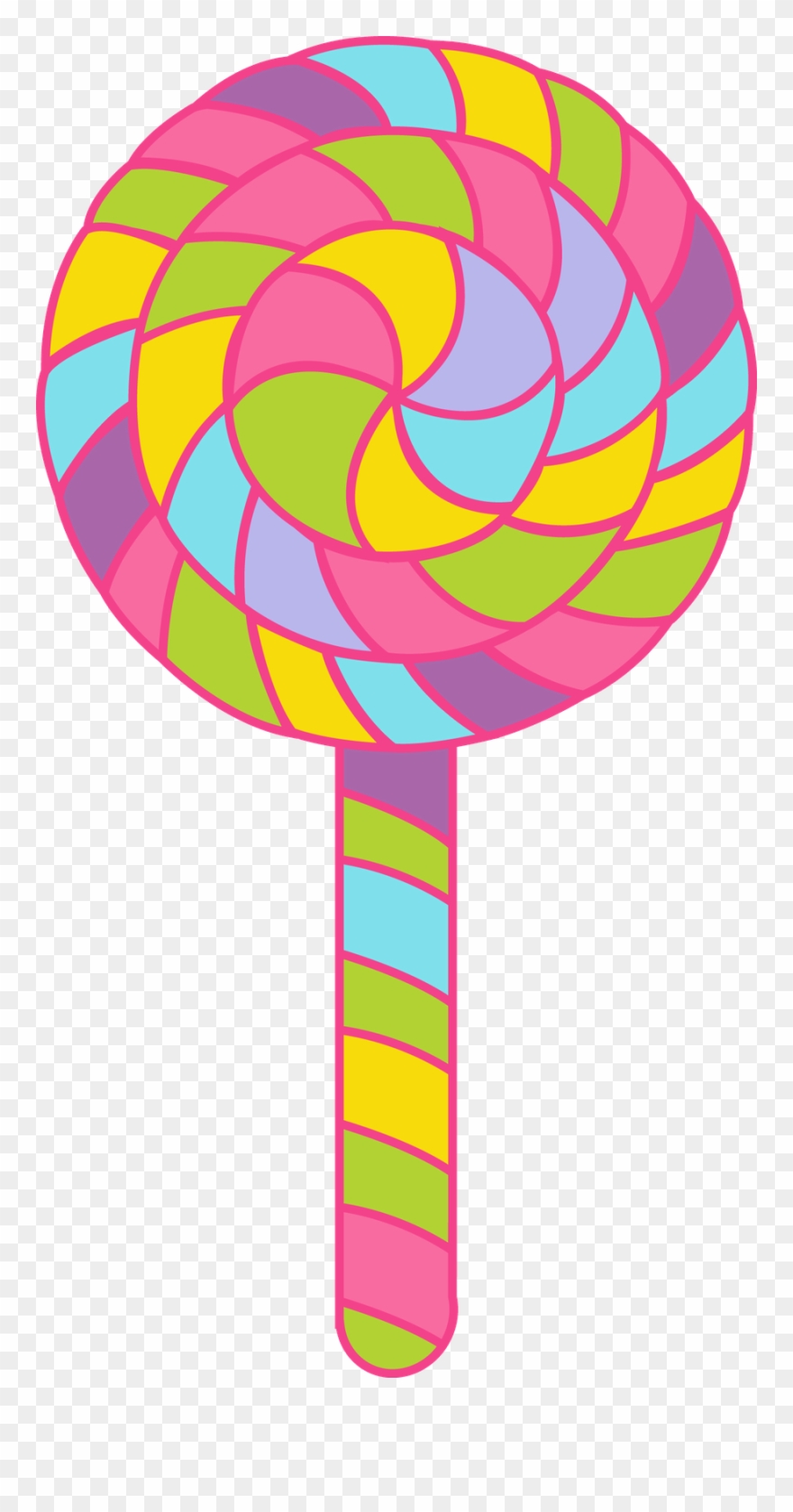 Say Hello - Lollipop Candy Clip Art - Png Download