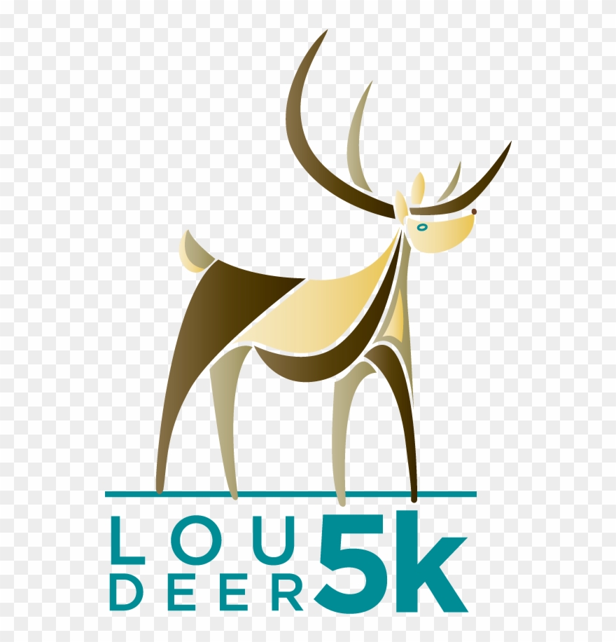 Lou Deer 5k - Deer Clipart