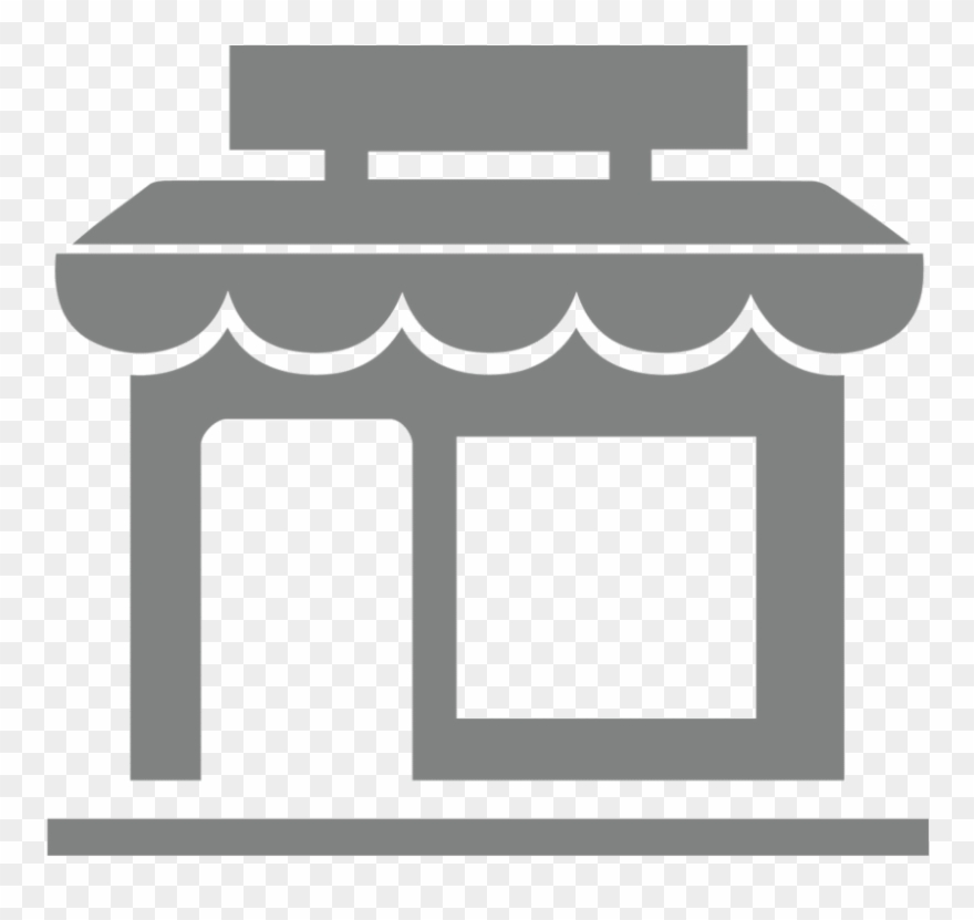 Jpg Black And White Download Icon Free Icons Pinterest - Store Vector Png Gray Clipart