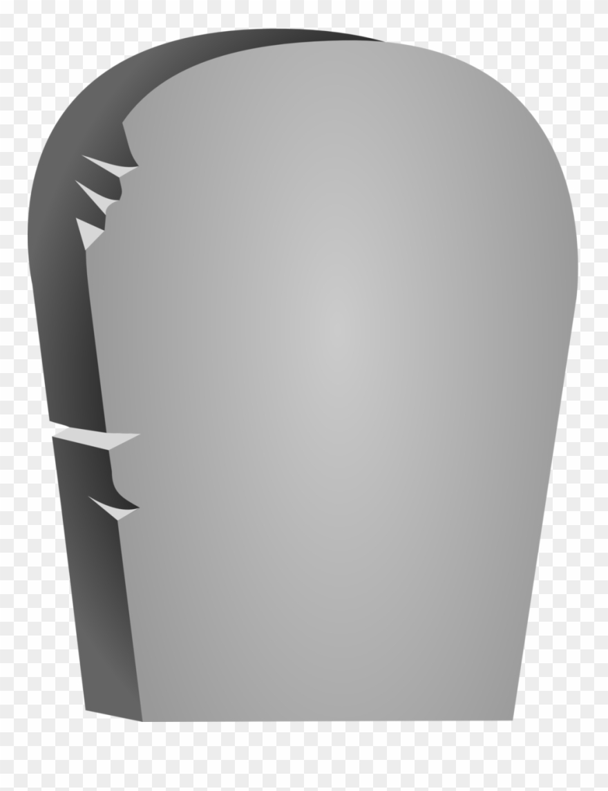 Illustration Of A Blank Tombstone - Halloween Tombstone Png Clipart