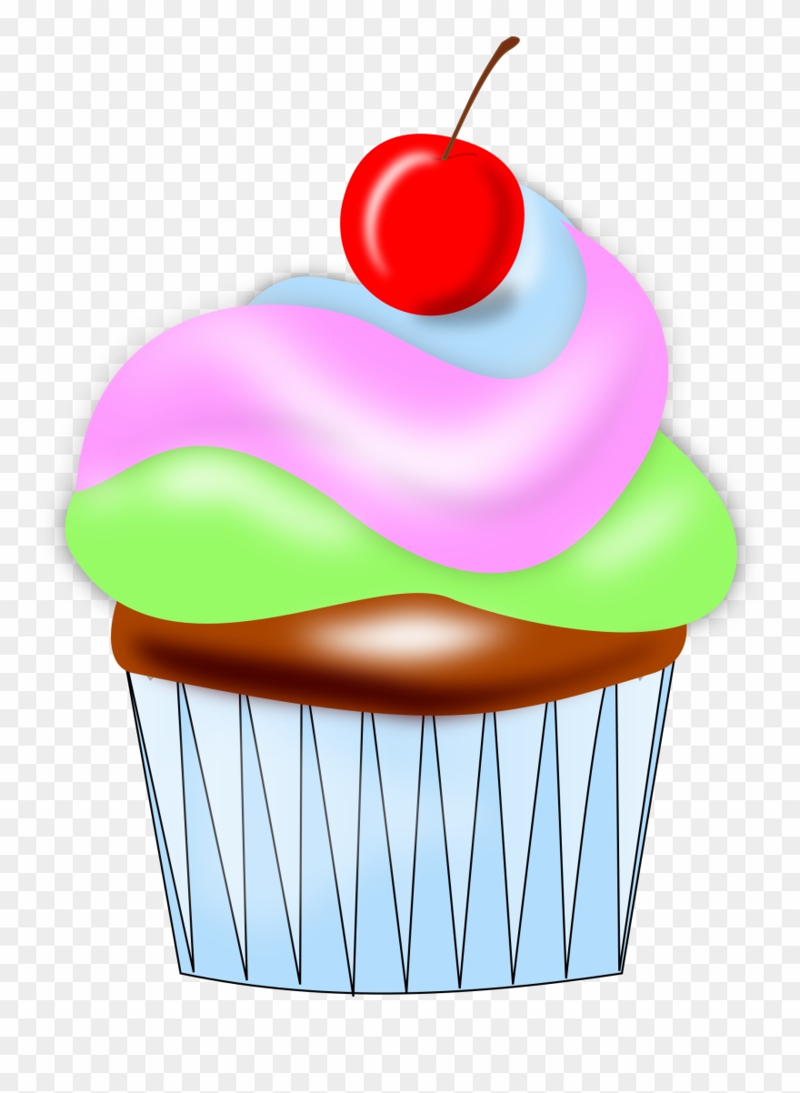 Big Image - Cupcake Clip Art - Png Download