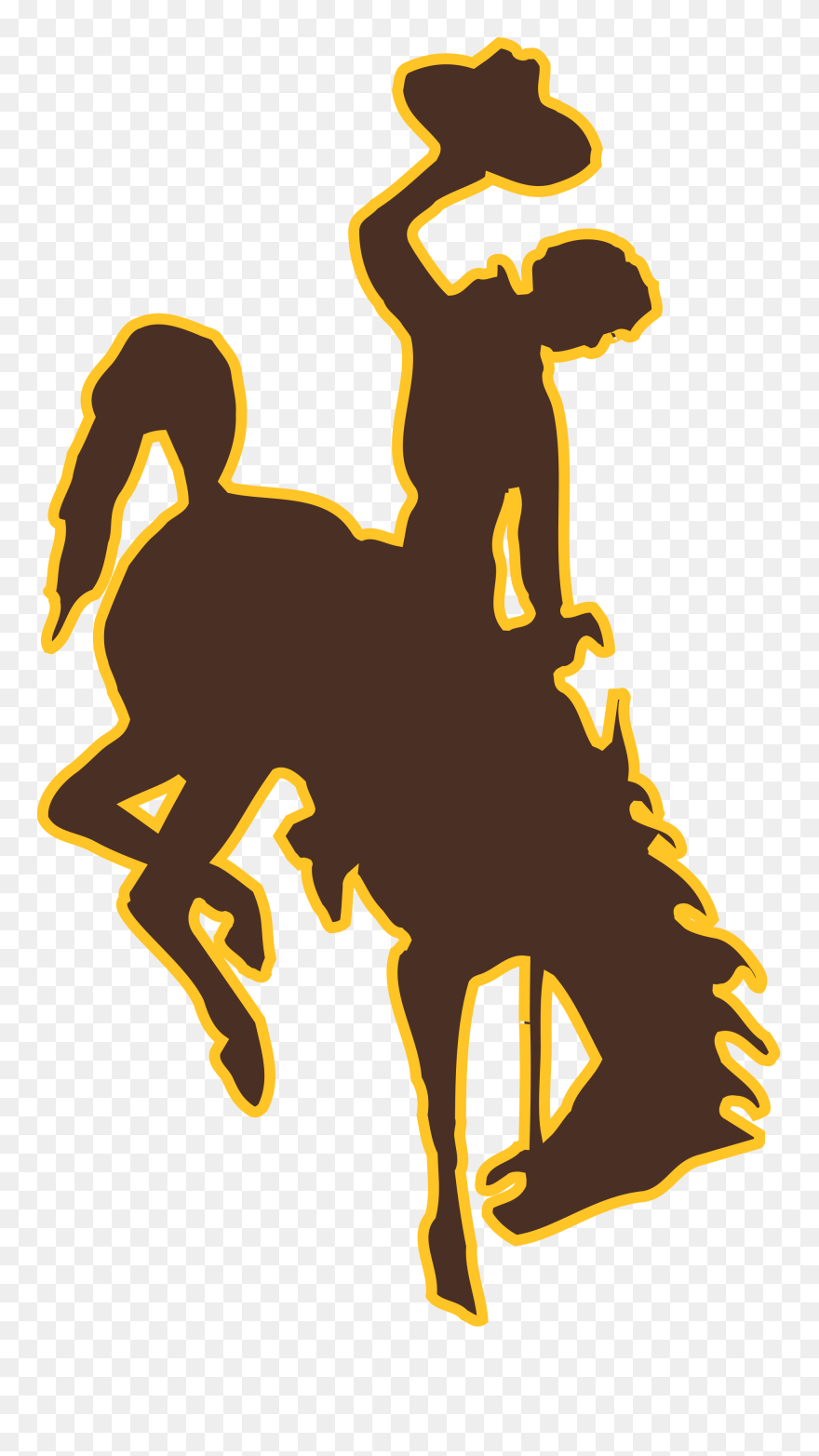Wyoming - University Of Wyoming Football Logo Clipart