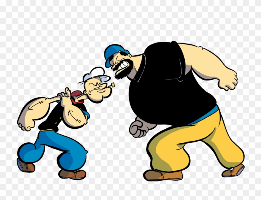 Hmrc's Bully Boy Tactics - Popeye El Marino Y Brutus Clipart