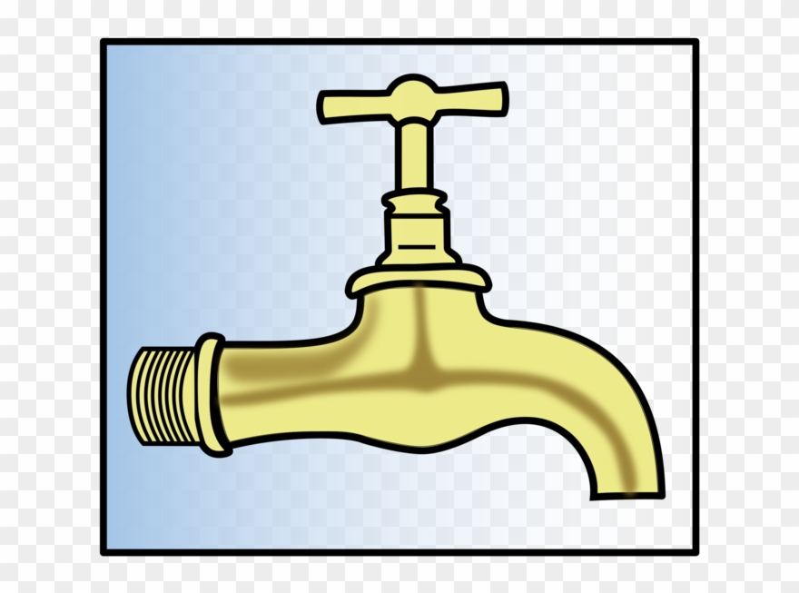 Computer Icons Tap Water Drinking Water Public Domain - Tap Clipart - Png Download